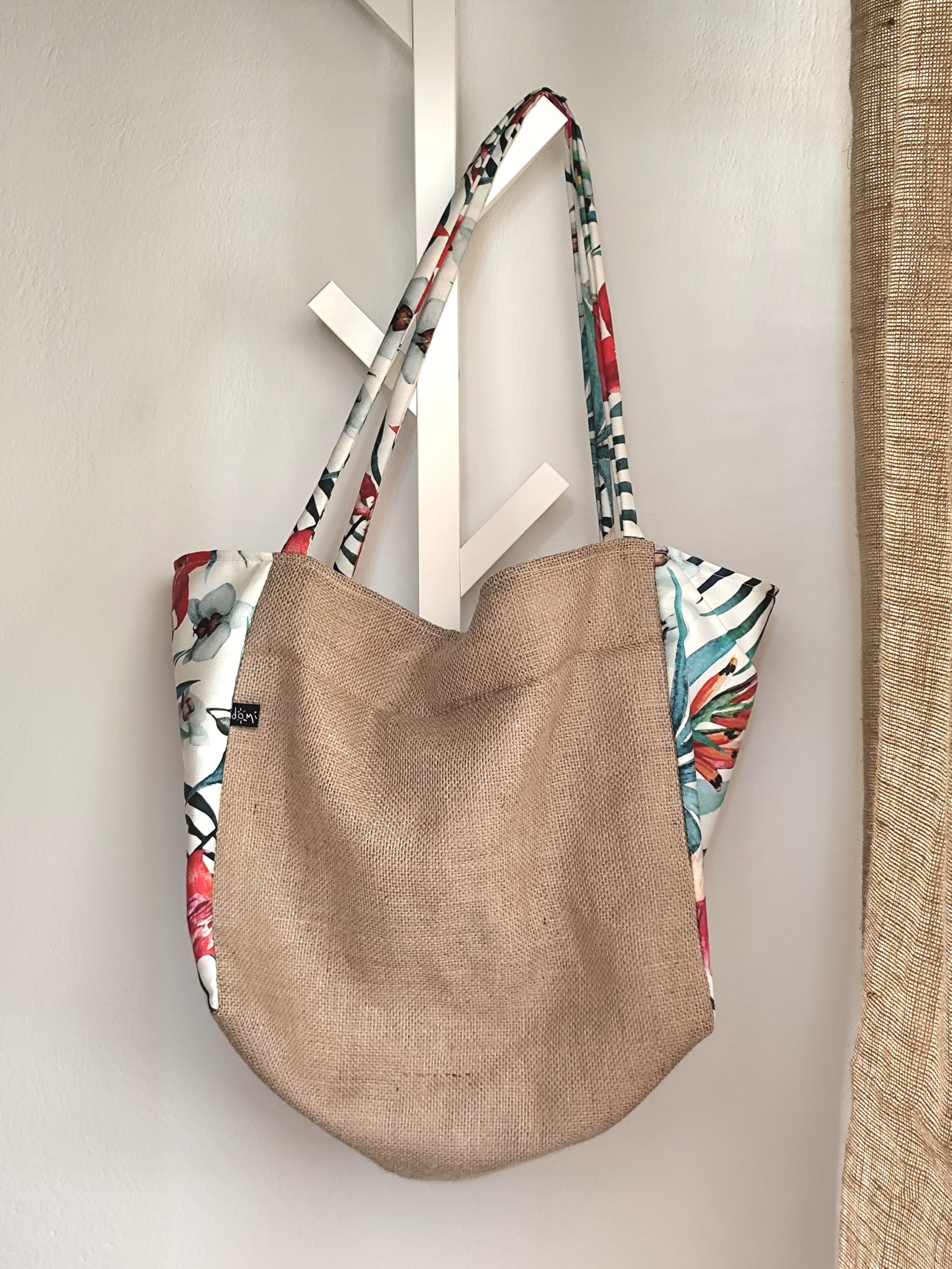 Natural Flow Tote – Tropical Vibes